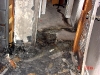 Damage from arson fire at 24 Hayes Street. (Photo by Danny Perry, Fire Department)