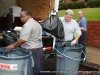 Loading the gifts into the truck