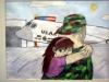 Izzie Johnson, a fifth-grader from an Army family, wrote this short story on moving. Nearly 50 illustrations, paintings and writings were on display at the Department of Education on April 3, 2013, in observance of the Month of the Military Child. (Terri Moon Cronk/DOD)