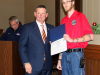 Montgomery County Mayor Jim Durrett presents Lifesaver Award to Seven First Responders