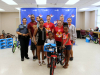 24 bicycles were given away to local elementary school students by the Sunrise Rotary Club and Rotary Youth Leadership Awards with the help of the Montgomery County Sheriff’s Office.