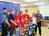 24 bicycles were given away to local elementary school students by the Sunrise Rotary Club and Rotary Youth Leadership Awards with the help of the Montgomery County Sheriff’s Office.