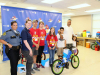 24 bicycles were given away to local elementary school students by the Sunrise Rotary Club and Rotary Youth Leadership Awards with the help of the Montgomery County Sheriff’s Office.