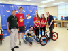 24 bicycles were given away to local elementary school students by the Sunrise Rotary Club and Rotary Youth Leadership Awards with the help of the Montgomery County Sheriff’s Office.