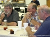 Fish Fry diners relax in the dinning hall