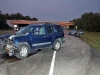 Mercury Cougar turns in front of a Nissan Xterra on Martin Luther King Parkway sending one to Vanderbilt. (Photo by Jim Knoll-CPD)