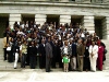 Full delegation of TN State Conference on Western Steps of State Capitol