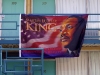 Banner honoring the 40th anniversary of Martin Luther King’s death 