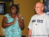 JoAnn and Dennis Latz, the hosts of the winetasting