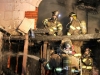 Clarksville Fire Rescue responds to a house fire on Cave Street. (Photo by CPD-Jim Knoll)