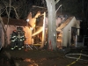 Clarksville Fire Rescue responds to a house fire on Cave Street. (Photo by CPD-Jim Knoll)