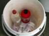 Inactive One Pot Meth Lab in a bag found on Kraft Street. (Photo by CPD-Jim Knoll)