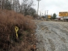 Area where the inactive One Pot Meth Lab was found along Kraft Street. (Photo by CPD-Jim Knoll)