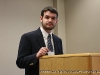 Garrett Spivey gives his presentation \"From Southern Populist to Constitutional Champion\"