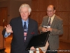 Seigenthaler acknowledges conference audience applause