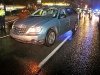 2008 Chrysler Town and Country van that stuck a pedestrian on Wilma Rudolph Boulevard Monday night. (Photo by CPD-Jim Knoll)