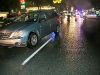 2008 Chrysler Town and Country van that stuck a pedestrian on Wilma Rudolph Boulevard Monday night. (Photo by CPD-Jim Knoll)