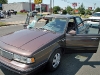 Oldsmobile which collided with the pedestrian. (Photo by Jim Knoll - CPD)