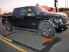 The F-150 that collided with a pedestrian on Fort Campbell Boulevard. (Photo by Jim Knoll-CPD)