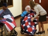 Quilting in Clarksville presents 15 Quilts of Valor at Tennessee Veteran's Home