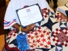Quilting in Clarksville presents 15 Quilts of Valor at Tennessee Veteran's Home