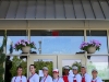 The staff of Ragazza Pizza at the grand opening