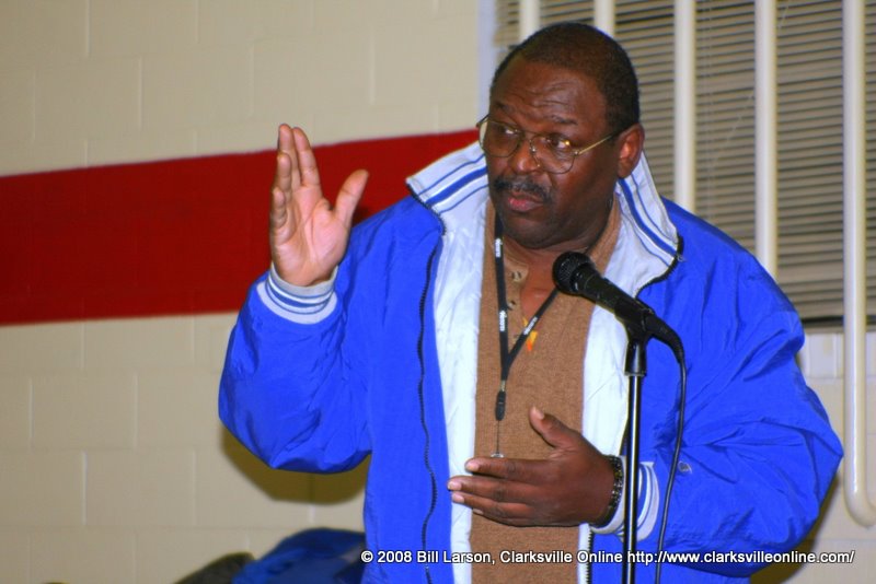 Turner McCullough Jr. speaking about a state law that requires that community bodies must reflect the diversity of the community they represent.