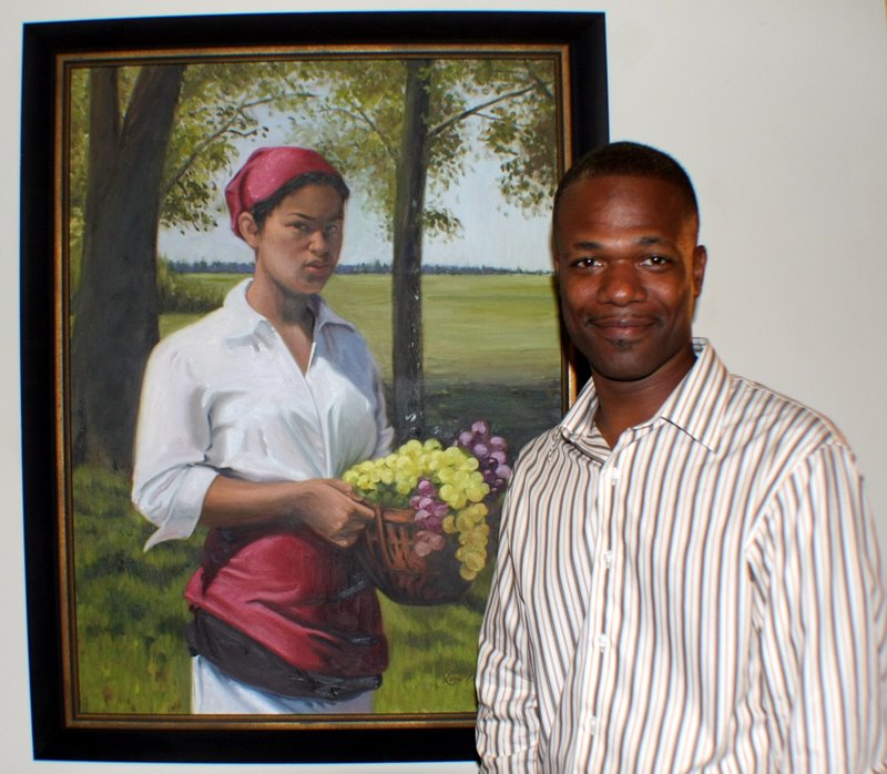 Lessie Venardo Dixon, Best of Show winner with "Harvest Time"