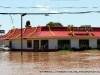 The Restaurant is inundated with water