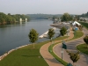 The Cumberland River Walk during the Riverfest Celebration in Clarksville, TN