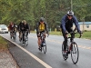 Soldiers from 3rd Battalion, 160th Special Operations Aviation Regiment cycle through the rain and hills en-route to the Regimentâ??s 30th Anniversary celebration. Riding in honor of Night Stalkers past and present, they covered nearly 450 miles in four days between their home base of Hunter Army Airfield, Ga., and Fort Campbell, Ky. (160th Special Operations Aviation Regiment photo)