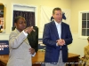 Wanda McMoore introduces Cindy Pitts\' husband, State Rep. Joe Pitts, District 67. 