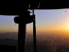 A 101st Combat Aviation Brigade, Task Force Destiny CH-47 Chinook helicopter and UH-60 Black Hawk helicopter travel to different forward operating bases throughout southern Afghanistan delivering mail, personnel and supplies to ground troops Nov. 3, 2010.