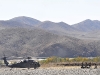 A 101st Combat Aviation Brigade, Task Force Destiny CH-47 Chinook helicopter and UH-60 Black Hawk helicopter travel to different forward operating bases throughout southern Afghanistan delivering mail, personnel and supplies to ground troops Nov. 3, 2010.