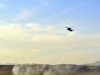 A 101st Combat Aviation Brigade, Task Force Destiny CH-47 Chinook helicopter and UH-60 Black Hawk helicopter travel to different forward operating bases throughout southern Afghanistan delivering mail, personnel and supplies to ground troops Nov. 3, 2010.