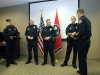 Chief presenting the Lifesaving Award to Officer Nathan Lee. (Photo by CPD-Jim Knoll)