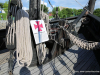 The Niña and Pinta are docked at Clarksville's McGregor Park