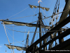 The Niña and Pinta are docked at Clarksville's McGregor Park