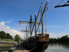 The Niña and Pinta are docked at Clarksville's McGregor Park