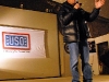 Bagram Airfield, Afghanistan – Seven-time Tour de France winner Lance Armstrong served as master of ceremonies for a stop of the Annual USO Holiday Tour for servicemembers on Bagram Airfield Dec. 15th. (Photo by U.S. Army Spc. Adam L. Mathis, 17th Public Affairs Detachment)