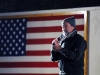 Bagram Airfield, Afghanistan – Actor and comedian Robin Williams performs his comedy act for servicemembers during the Annual USO Holiday Tour on Bagram Airfield Dec. 15th. (Photo by U.S. Army Staff Sgt. Michael L. Sparks, 17th Public Affairs Detachment)