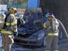 Clarksville Police Department and Clarksville Fire Rescue respond to Car Fire inside Car Detailing Business. (Jim Knoll, CPD)