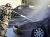 Clarksville Police Department and Clarksville Fire Rescue respond to Car Fire inside Car Detailing Business. (Jim Knoll, CPD)