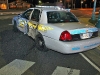 Clarksville Patrol car struck by F-150 on North Second Street. (Photos by Jim Knoll - CPD)