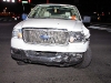 F-150 that stuck a Clarksville Patrol car on North Second Street. (Photos by Jim Knoll - CPD)