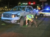 Clarksville Patrol car struck by F-150 on North Second Street. (Photos by Jim Knoll - CPD)