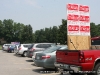 A full parking lot at Norman Smith Elementary School (District 5b)