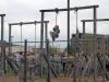 Soldiers with the 129th Combat Sustainment Support Battalion, 101st Sustainment Brigade ?Lifeliner?, 101st Airborne Division (Air Assault), climb ropes during ?Wedge Challenge? April 25, 2014 at Fort Campbell, Ky.  The ?Wedge Challenge? was an air assault competition that tested battalion leaders with a packing list layout, foot march, sling load inspection, an obstacle course and tug of war. (U.S. Army photo by Sgt. 1st Class Mary Rose Mittlesteadt, 101st Sustainment Brigade Public Affairs)