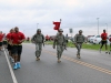 Soldiers with the 584th Support Maintenance Company, 129th Combat Sustainment Support Battalion, 101st Sustainment Brigade ?Lifeliner?, 101st Airborne Division (Air Assault), conduct a 6-mile ruck-march during ?Wedge Challenge? April 25, 2014 at Fort Campbell, Ky. The ?Wedge Challenge? was made up of unit leadership to demonstrate to the junior Soldiers the air assault capabilities. This friendly competition also included a packing list layout, sling load operations, an obstacle course and tug of war. (U.S. Army photo by Sgt. 1st Class Mary Rose Mittlesteadt, 101st Sustainment Brigade Public Affairs)