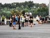 Soldiers and Families gather at Fort Campbell’s Sabalauski Air Assault School to register for the 5-kilometer and the 10-kilometer “Fun Run,” Aug. 12th. The “Fun Run” is a timed event where the participants run or walk in teams; most participants chose to run. (US Army Photo by Pfc. Jasmine Aguilar, 2nd BCT PAO, 101st ABN.DIV.)